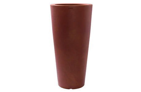 VASO TONDO ALTO 100CM CORTEN