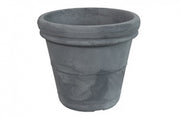 VASO TERRANO LISCIO 40CM GRIGIO ANTICO
