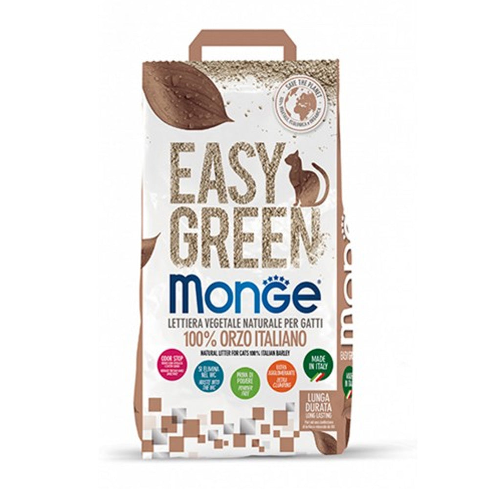LETTIERA VEGETALE EASY GREEN PER GATTI 100 % ORZO 10LT