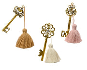 OFFERTA 3 CHIAVI A CIONDOLO CON NAPPINA 3 MODELLI ASSORTITI