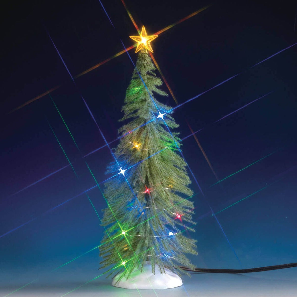 ABETE CON LUCI MULTICOLORE - CHASING MULTI LIGHT SPRUCE TREE GRANDE