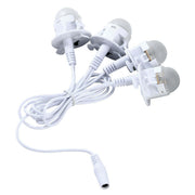 4 LUCI LED PER CASETTE - FOUR LED LIGHT STRING MOONLANDER