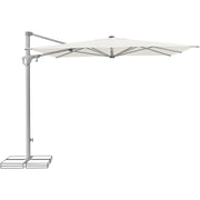 Toiture flexible Parasol 210x150 mât central vert givré