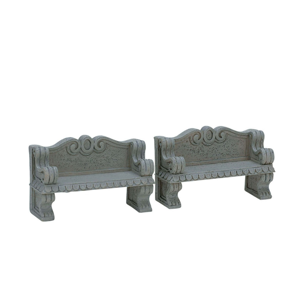 Stone Bench, Set Of 2 - LEMAX COD. 74612