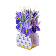 Profumatore Iris Piccolo 13x7,5x21cm Viola Vesta Home