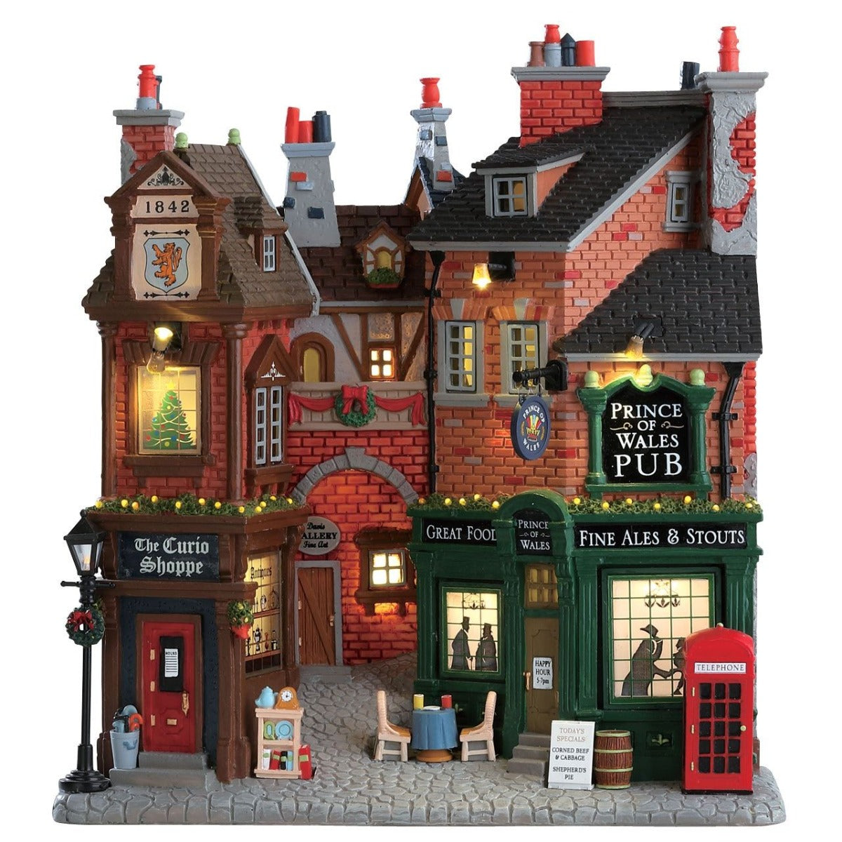 OFFERTA LEMAX GENERAL - ENGLISH LANE + CHEERS! + BUTTERNUT TREE