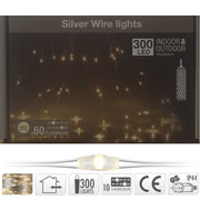 300 MICROLED BIANCO CALDO CASCATA 300 CM