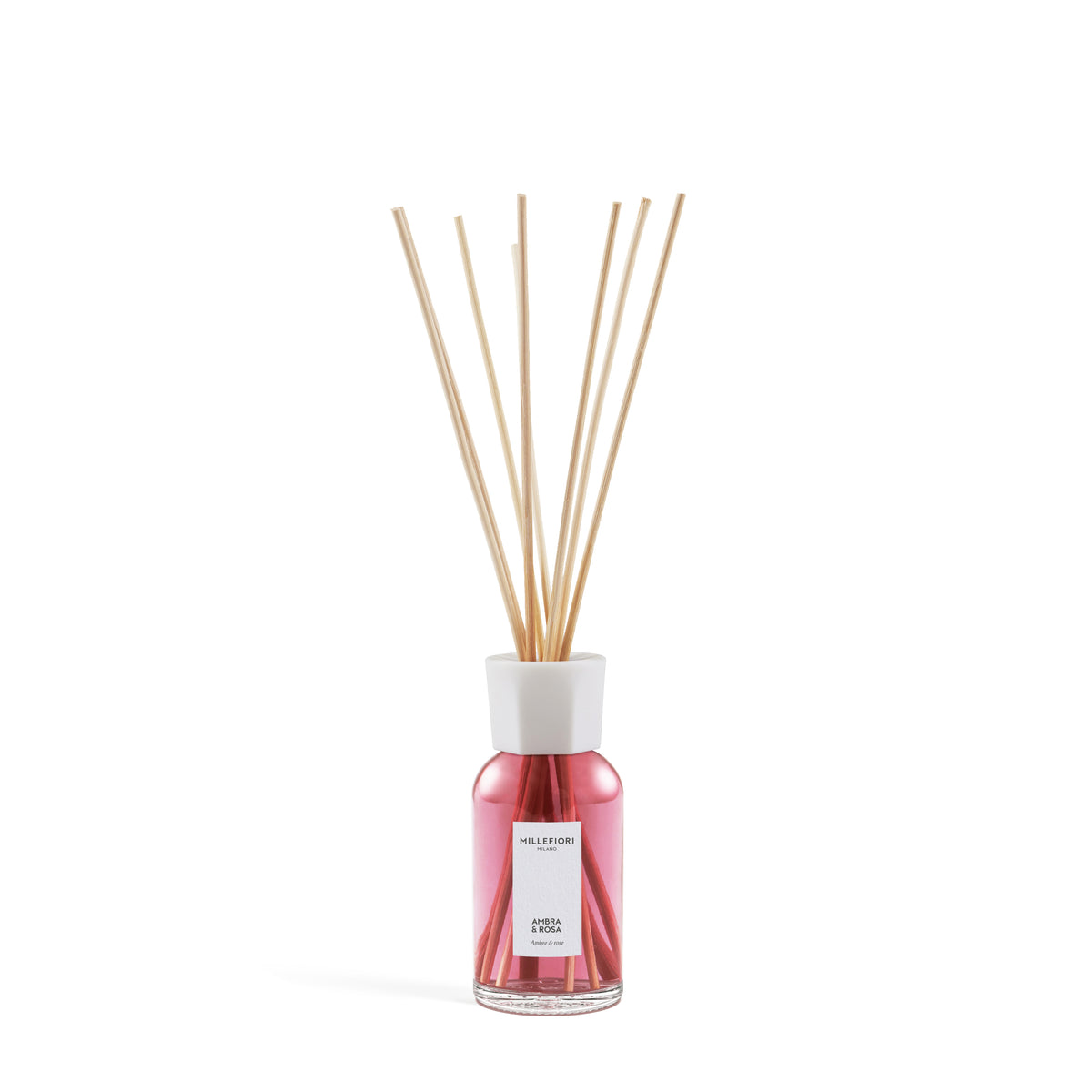 Diffusore a Bastoncini Ambra & Rosa 250ml MILLEFIORI MILANO