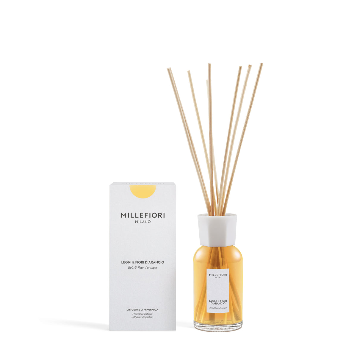 Diffusore Legni e Fiori d'Arancio 250ml Millefiori Milano