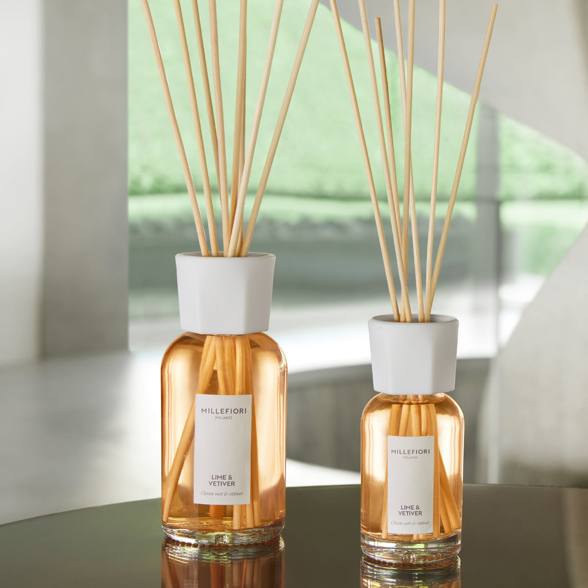 Diffusore a Bastoncini Lime & Vetiver 250ml MILLEFIORI MILANO