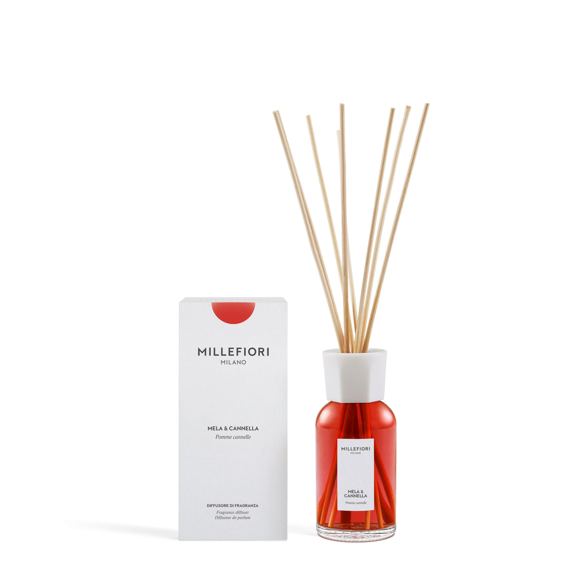 Diffusore a Bastoncini 100 ml Mela & Cannella MILLEFIORI MILANO