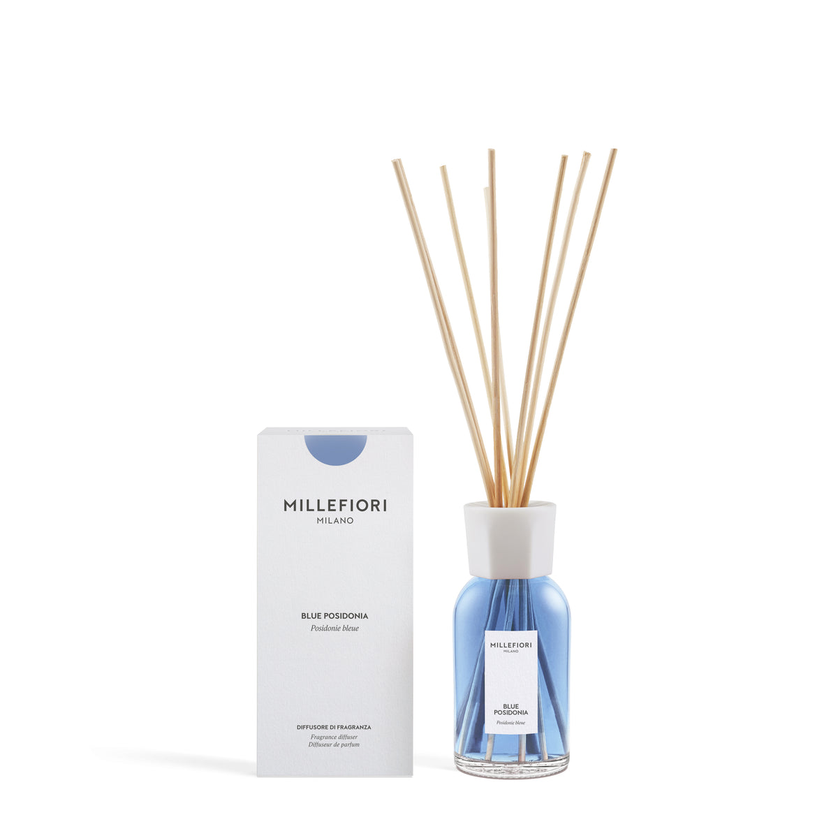 Diffusore a Bastoncini Blue Posidonia 250ml Millefiori Milano