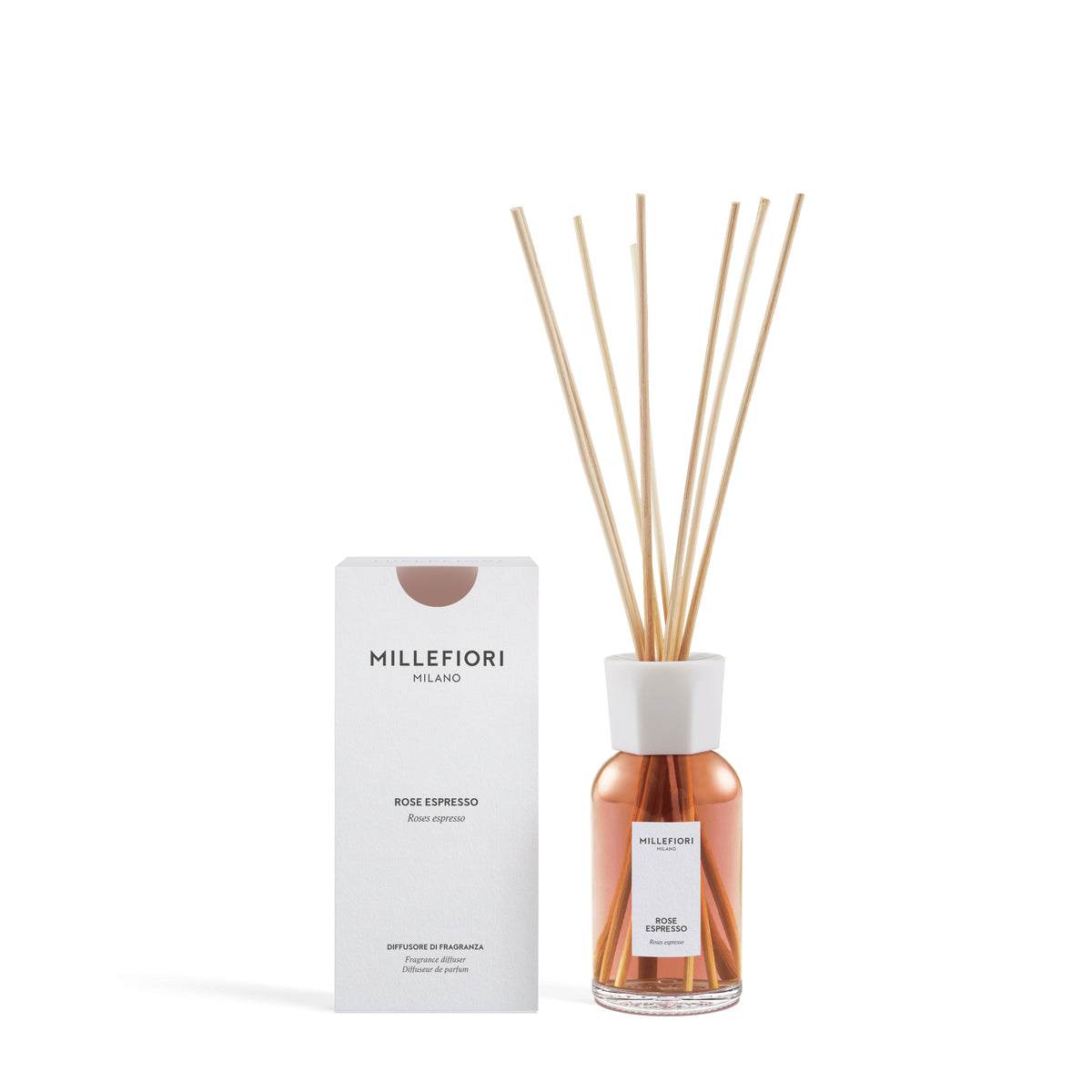 Diffusore a Bastoncini Rose Espresso 100 ml MILLEFIORI MILANO
