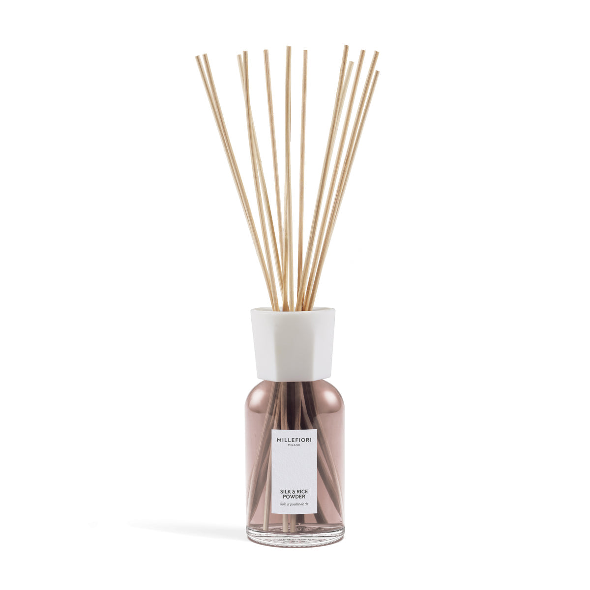 Diffusore a Bastoncini Silk & Rice Powder 100 ml MILLEFIORI MILANO