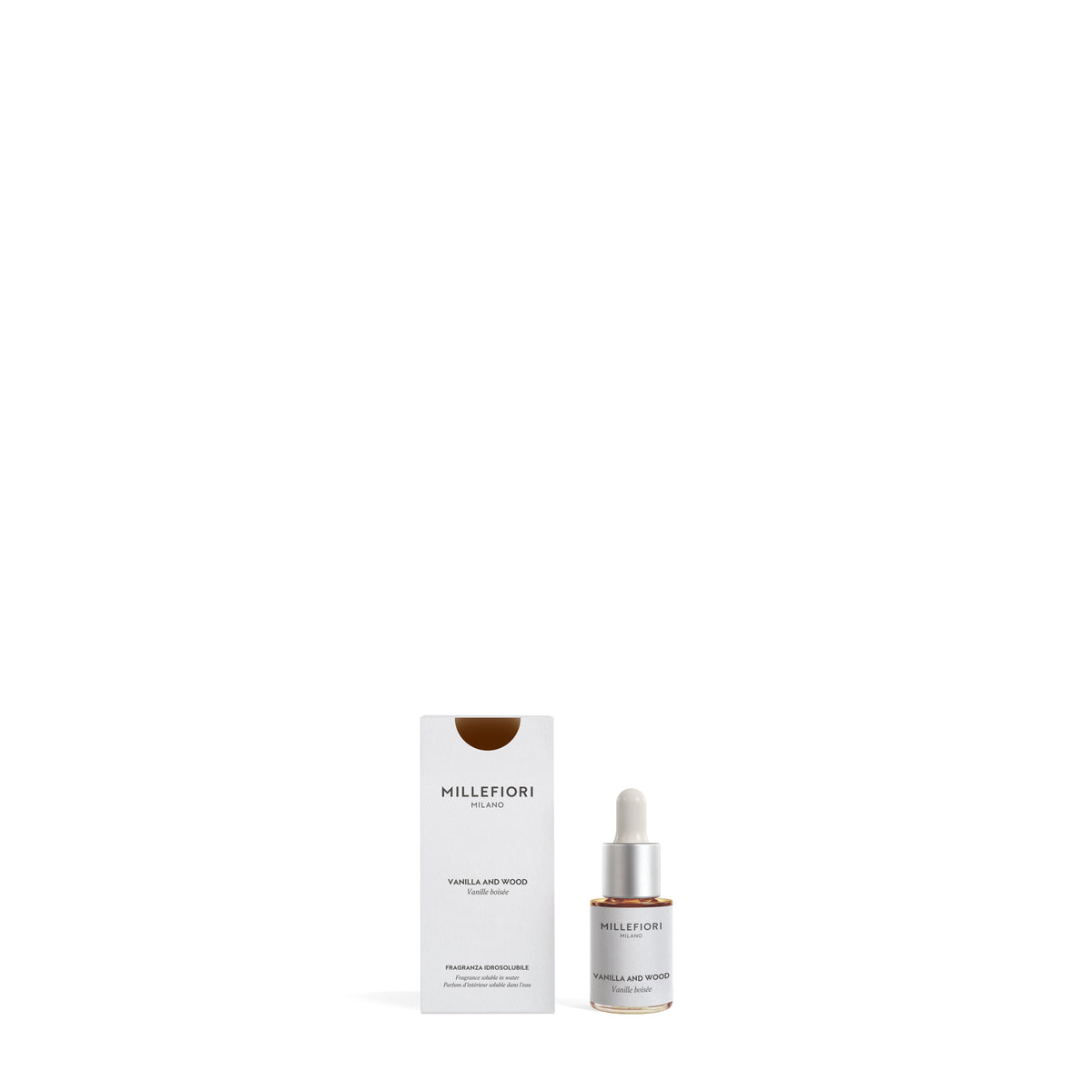 Fragranza Idrosolubile Vanilla and Wood 15 ml Millefiori Milano