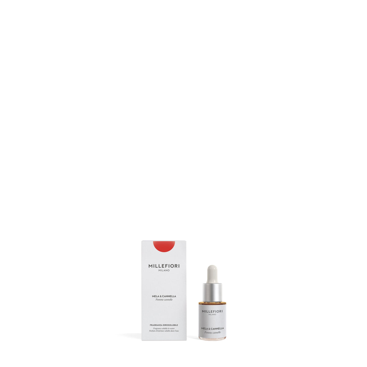Fragranza Idrosolubile Mela & Cannella 15 ml Rosso Millefiori Milano
