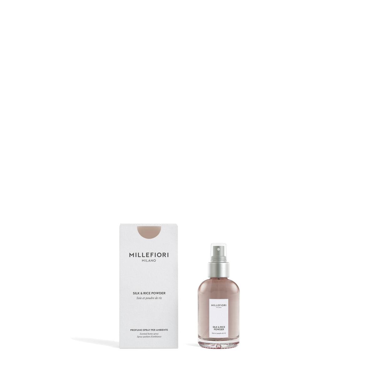 Spray Per Ambiente Silk & Rice Powder 100 ml  MILLEFIORI MILANO