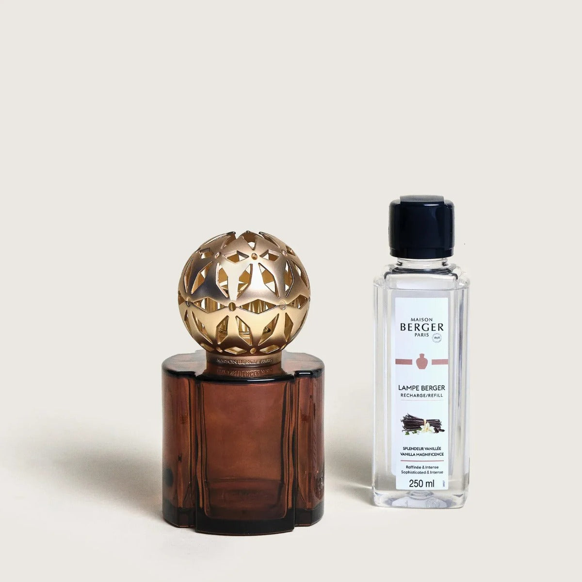 Maison Berger Paris Lampada Catalitica Set "Pomelis" 250 ml - Chocolat