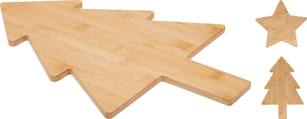 Bambus-Tablett 36 cm sortierte Modelle PERAGA CHRISTMAS