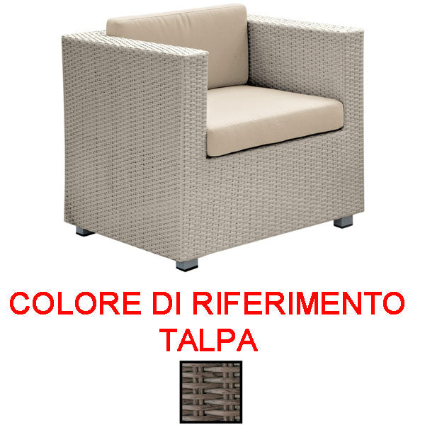 POLTRONA SAN DIEGO 70X74X75CM TALPA
