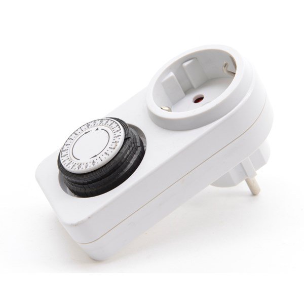 ADATTATORE CORRENTE SPINA ELETTRICA CON TIMER