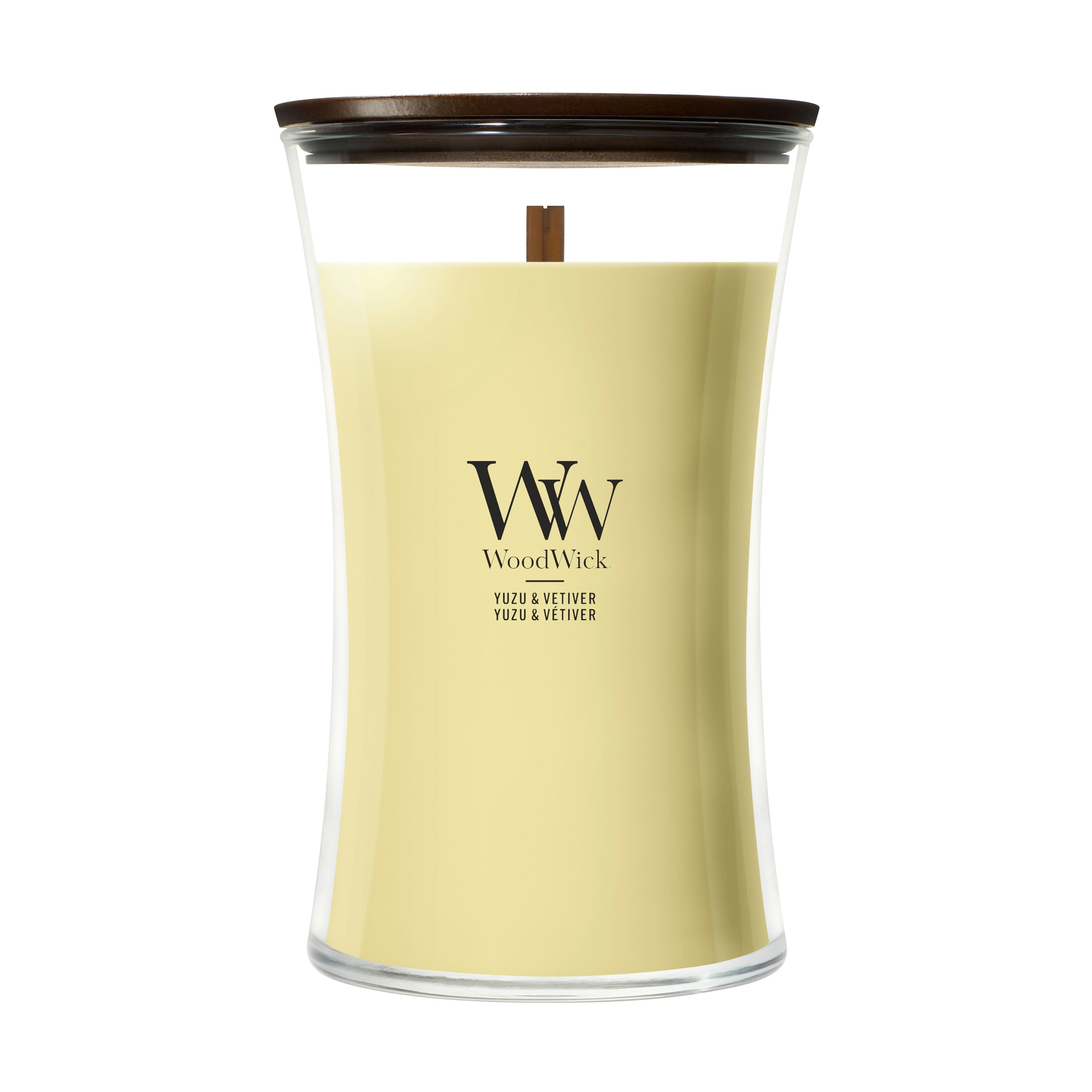 Candela Yuzu & Vetiver 609g Giallo WoodWick