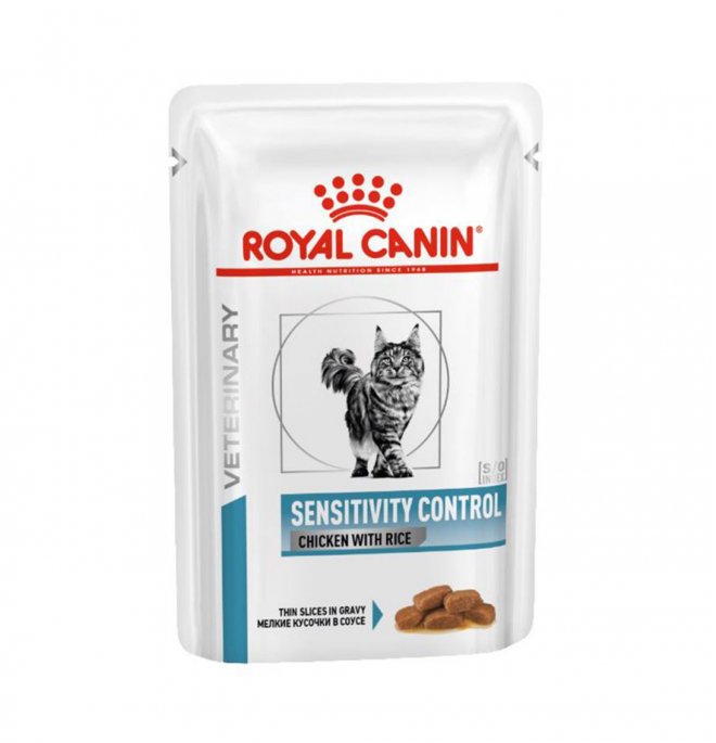 CIBO UMIDO GATTO SENSITIVE CONTROL POLLO 12X85GR