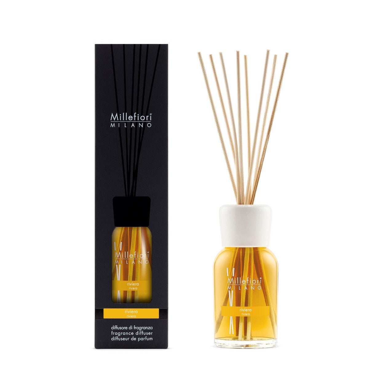 DIFFUSORE A BASTONCINI MILLEFIORI 250 ML RIVIERA