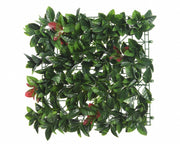 SIEPE ARTIFICIALE PHOTINIA 100X100CM VERDE