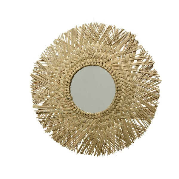 SPECCHIO CON SPIGHE DI GRANO 80CM