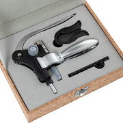 Cavatappi a Leva Professionale in Scatola di Legno Nero Peraga Home