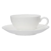 TAZZA DA THE CON PIATTINO 220CC IN PORCELLANA ESSENZIALE