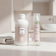 Set Profumatore Ambiente e Spray Bucato 100ml + 250ml Talco e Muschio MUHA
