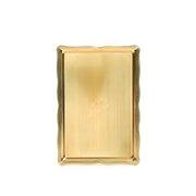 Vassoio 24 x 16 x 2 cm oro Mercury
