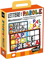 LETTERE E PAROLE MONTESSORI