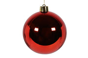 Pallina di Natale Rossa di Design 25cm