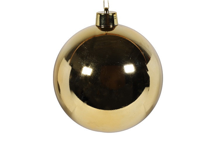 PALLINA DI NATALE DECORATIVA ORO 25CM