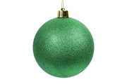 Maxi Pallina di Natale XXL Verde Glitter