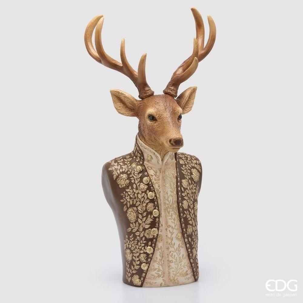 Renna Boheme Decorativa H68 L34 P28 Marrone EDG