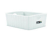 CESTINO ELEGANCE L HIGH 36X29X13 CM BIANCO