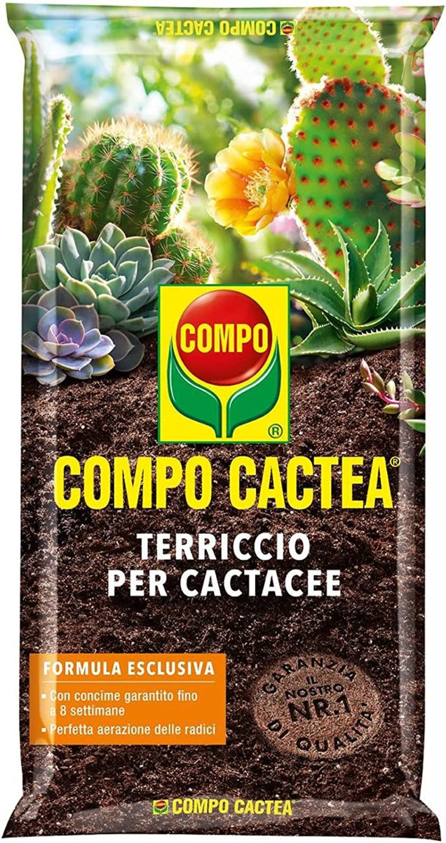 CACTEA TERRICCIO PER CACTACEE SACCO 2,5 L