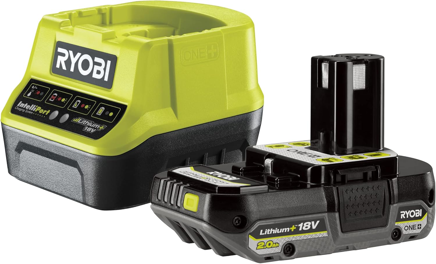 KIT BATTERIA E CARICABATTERIE 18V (1X 2.0AH)