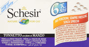 MULTIPACK LATTINE CIBO UMIDO GELATINA GATTO 6X50 GR TONNETTO/MANZO