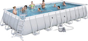 PISCINA RETTANGOLARE 732X366X132CM CON FILTRO A SABBIA