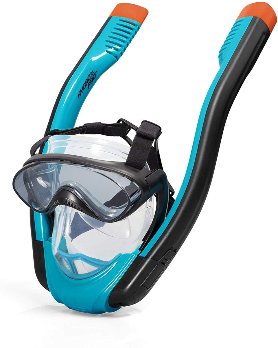 MASCHERA CON BOCCAGLIO DA SNORKELING HYDRO-PRO FLOWTECH L/XL