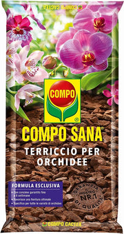 TERRICCIO PER ORCHIDEE SACCO 2,5 LT COMPO CACTEA