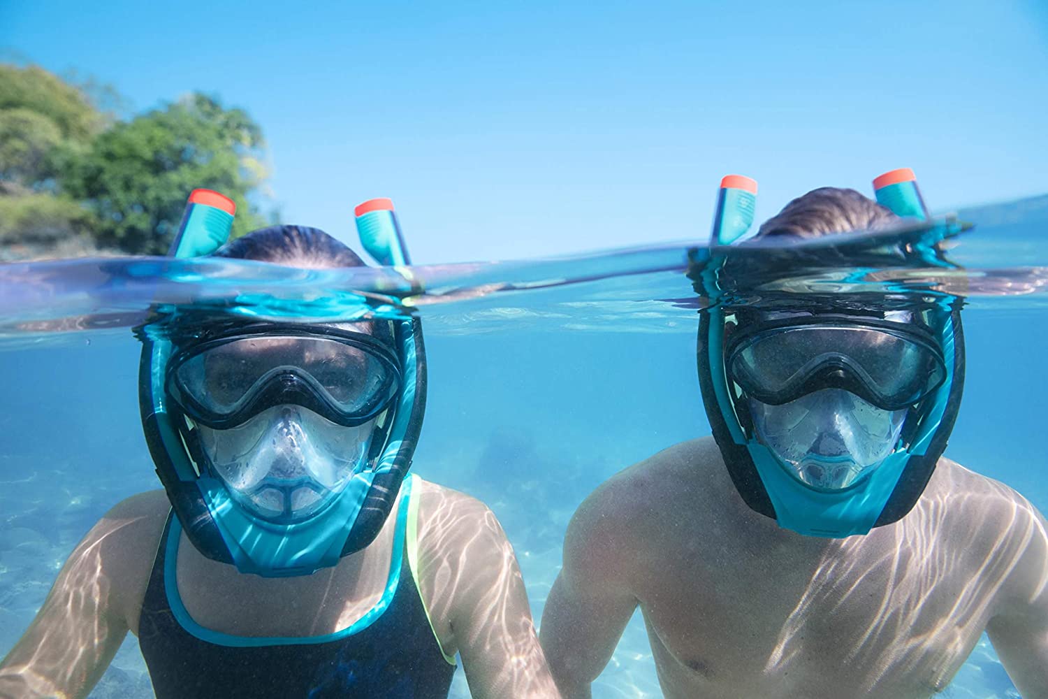 MASCHERA CON BOCCAGLIO DA SNORKELING HYDRO-PRO FLOWTECH L/XL