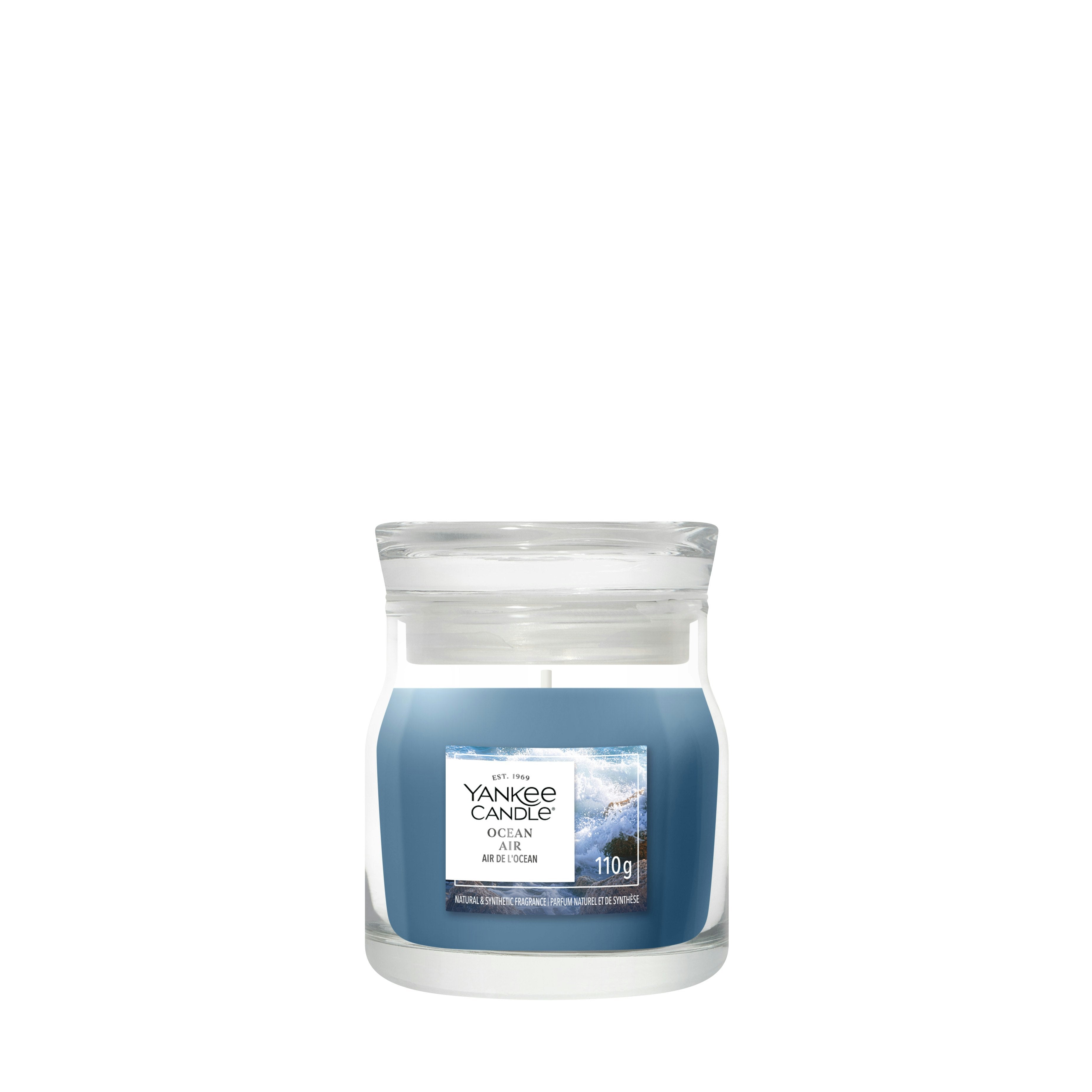 Candela Piccola Signature Ocean Air 110g Blu Yankee Candle