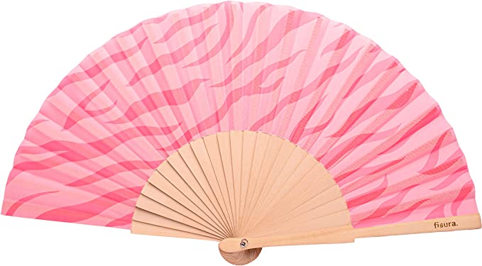 VENTAGLIO "TIGRE ROSA"