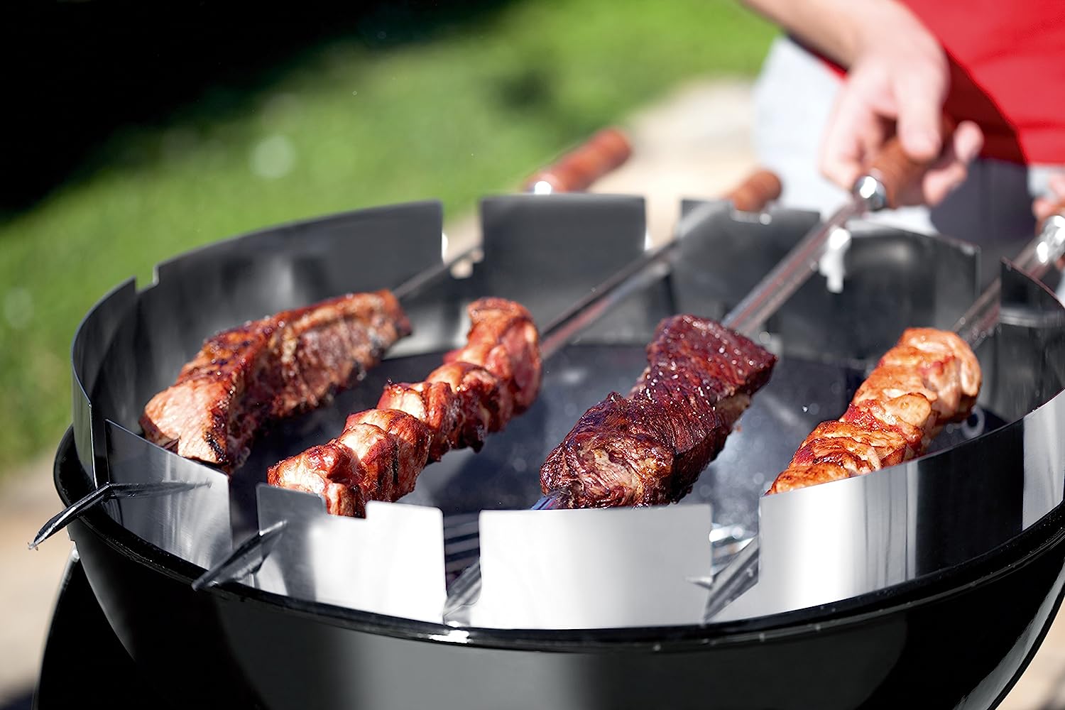 SPIEDO CHURRASCO PER BARBECUE 65CM LARGO